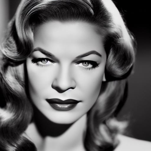 Der alte Zug - Canvas editieren und Bilder erweitern. Default A photorealistic illustration of Lauren Bacall Cinematic Col 2