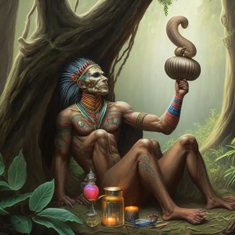 Ayahuasca - Leonardo AI Prompt Leonardo Creative The ayahuasca spirit by greg rutkowski 0