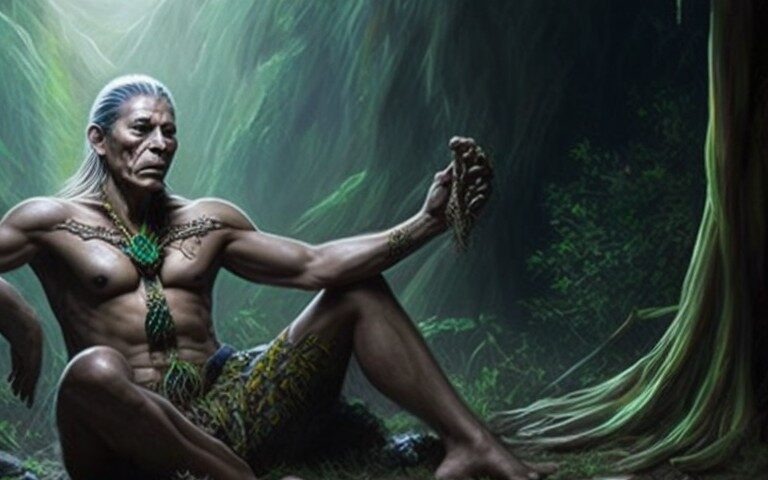 Leonardo Creative The ayahuasca spirit by greg rutkowski