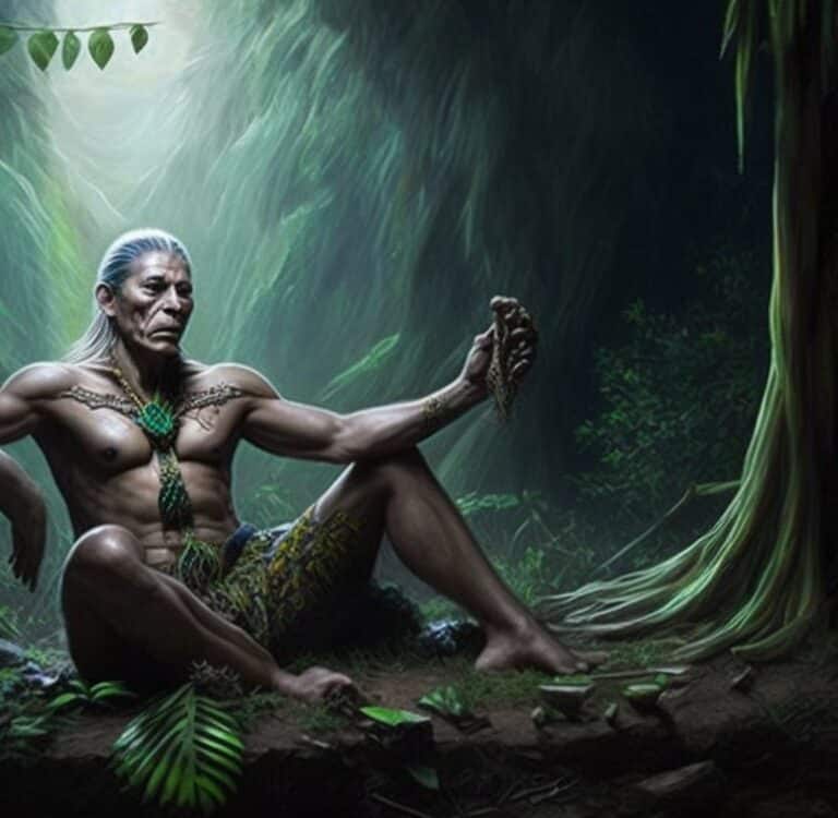 Leonardo Creative The ayahuasca spirit by greg rutkowski