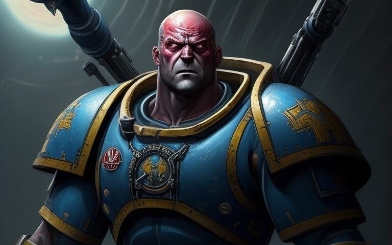 Space Marine - Leonardo AI Prompt Leonardo Creative space marine high detail dramatic light 4 0 k digital art pa 0