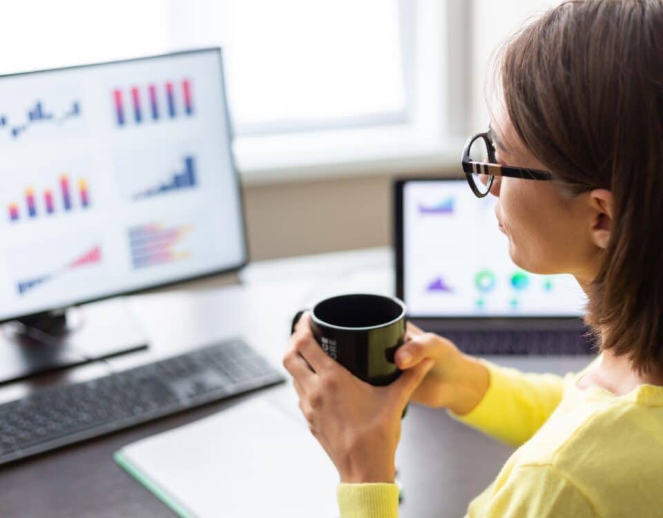 Beautiful short hair woman