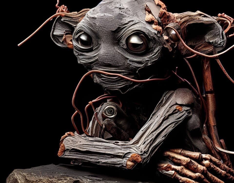 Alien Skulpturen