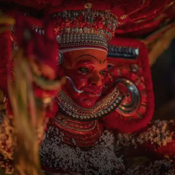 Hinduistische Rituale von Robotern
