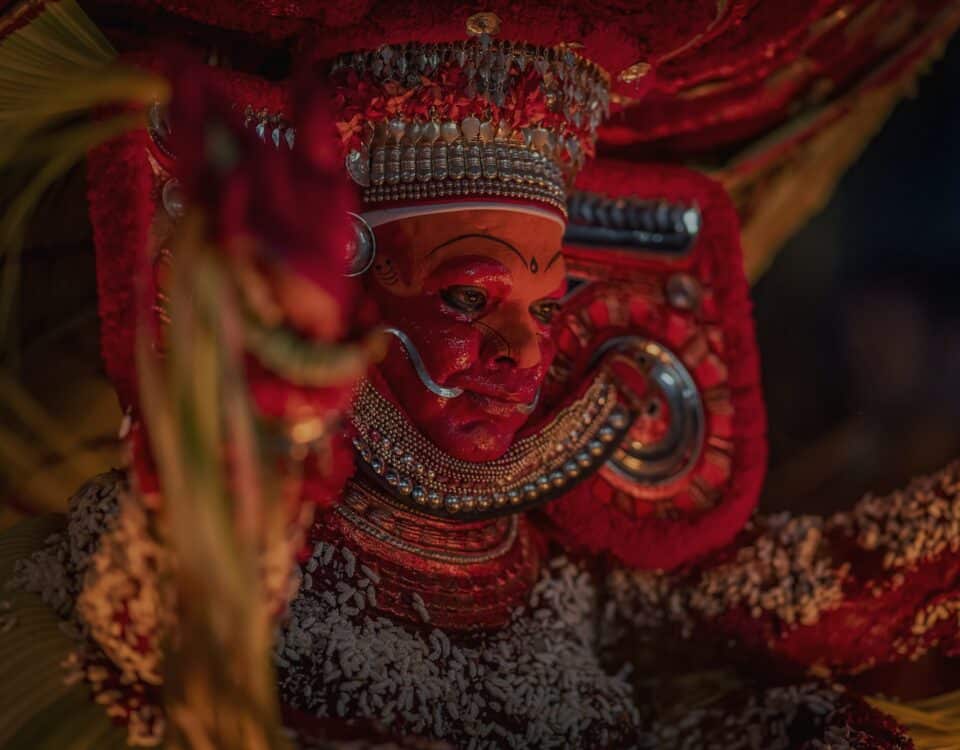 Hinduistische Rituale von Robotern