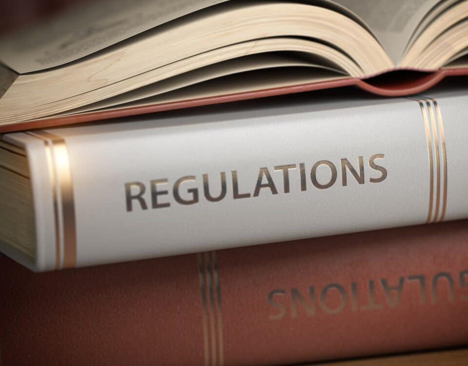 Regulations book. Law, rules and regulations concept.