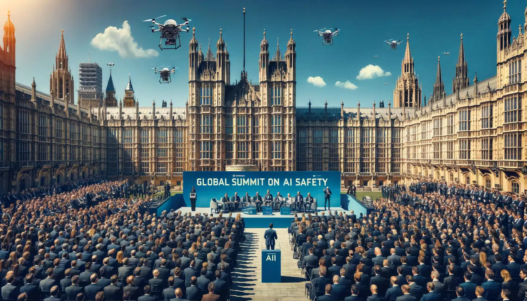 Nationen und KI-Experten versammeln sich zum ersten Tag des ersten globalen KI-Sicherheitsgipfels dem Global Summit on AI Safety