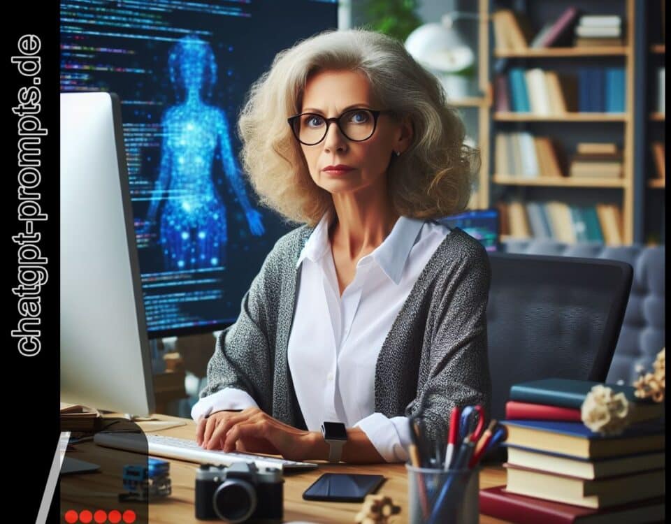 ehemalige Lehrerin und KI 003