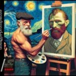 van gogh portrait 001