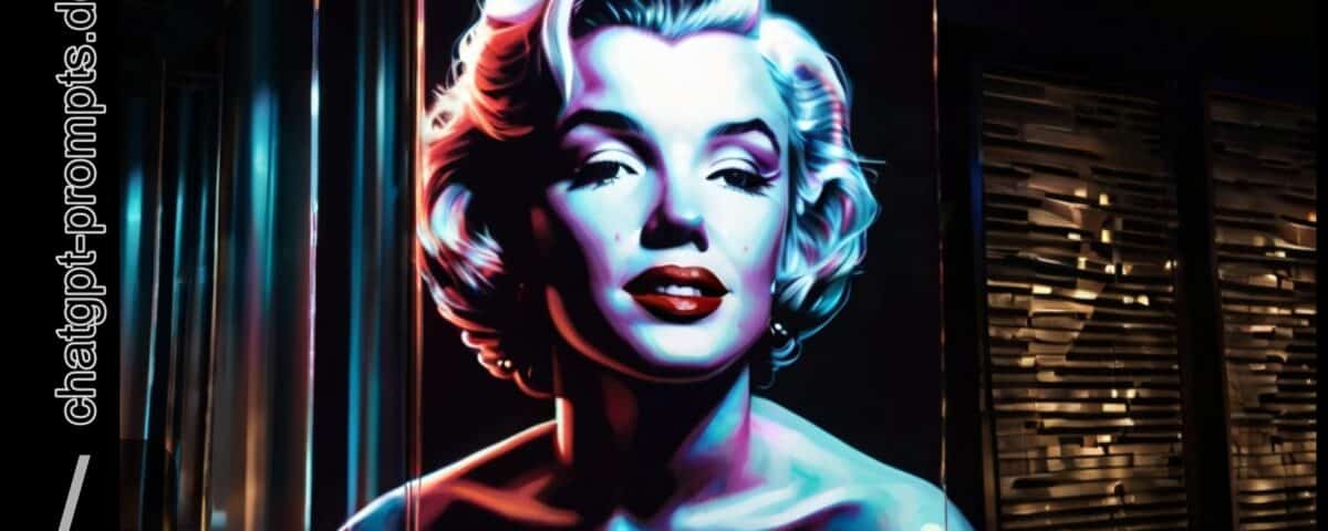 Digital Marilyn Monroe 001