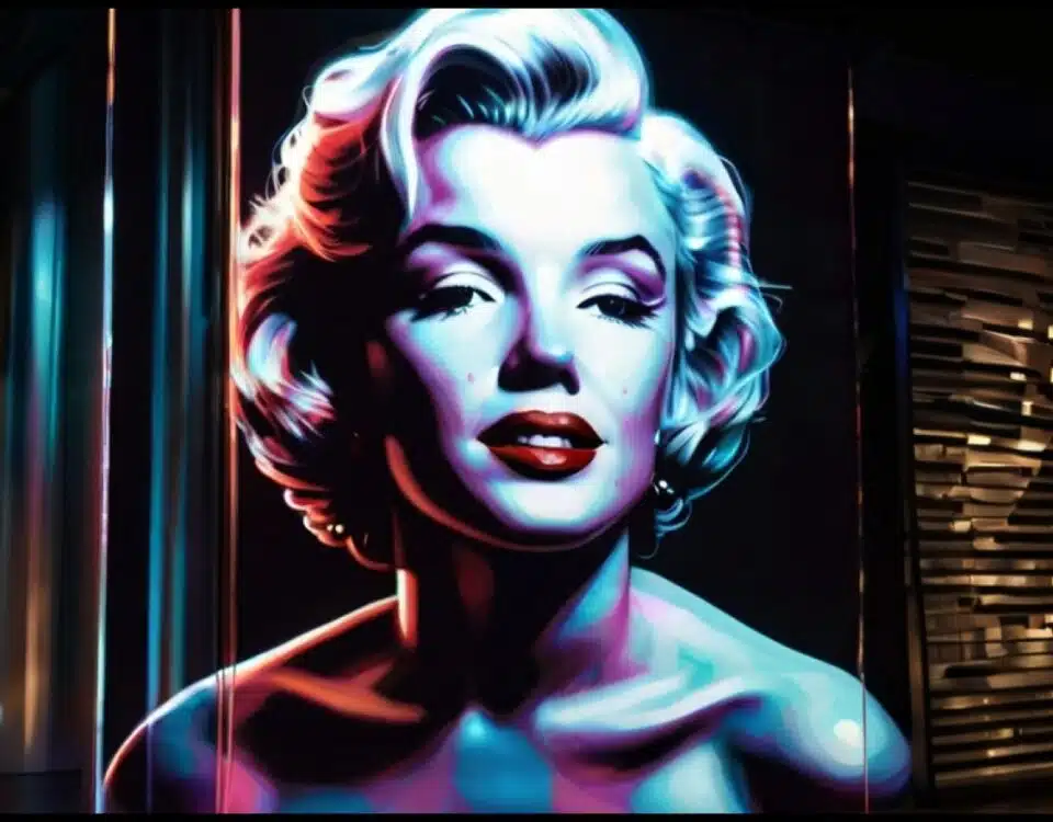 Digital Marilyn Monroe 001