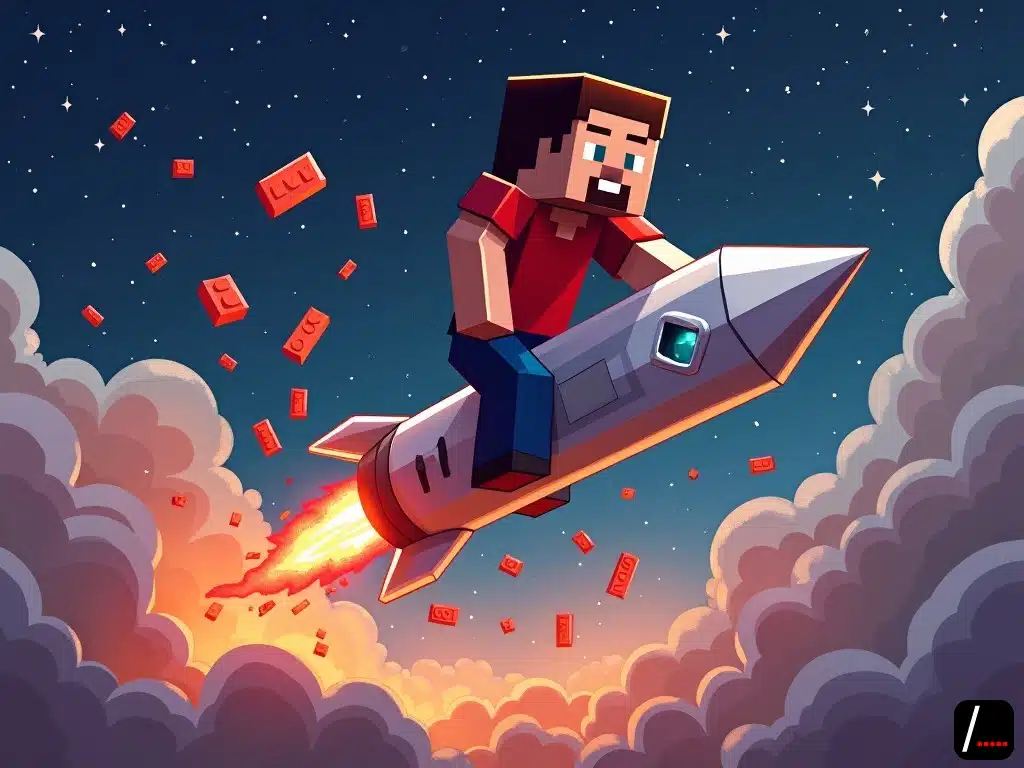 Minecraft Rocket 1 (5)