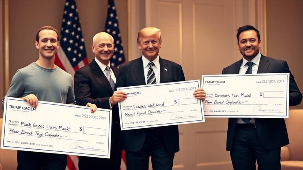 donation increases observed recently