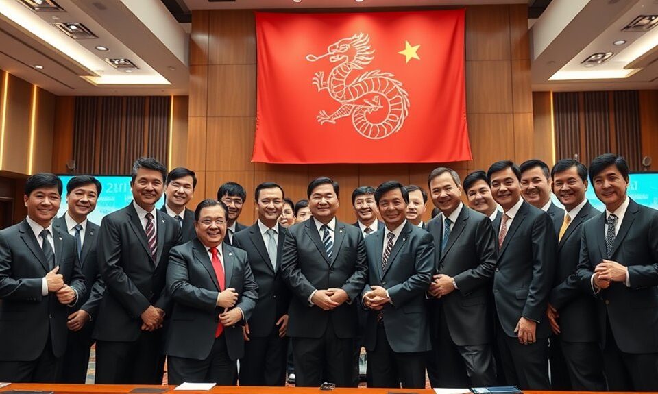 china s leadership shows unity