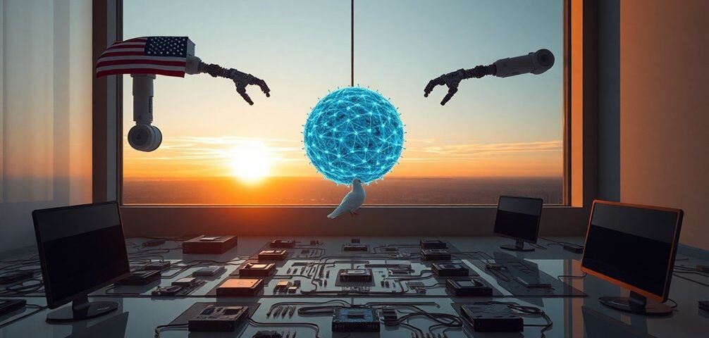 ai development amidst tensions