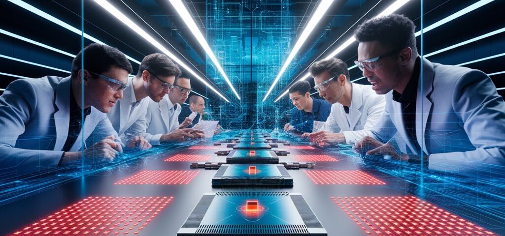 weltweiter Wettlauf um Quantencomputer