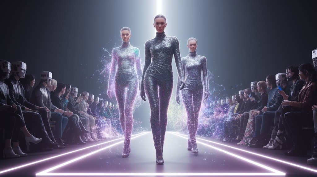 virtuelle Laufsteg-Debüts präsentieren Eleganz
