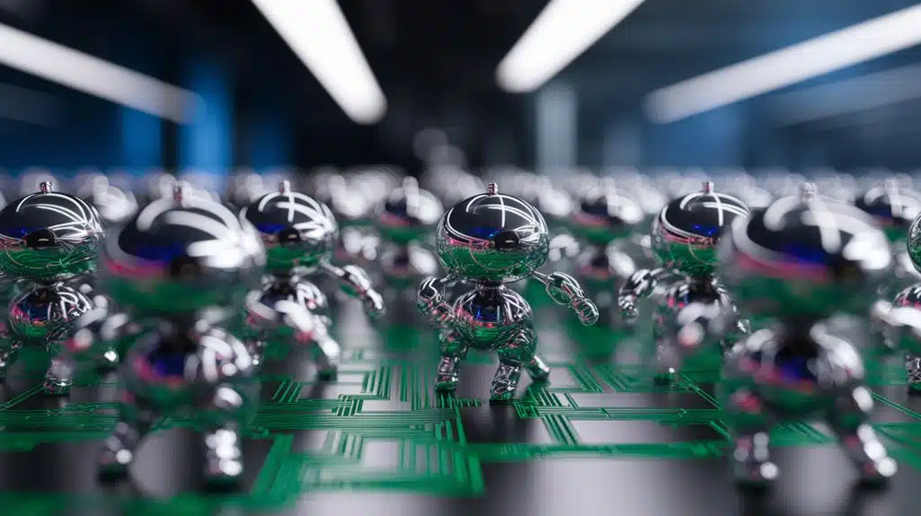 mikroskopische robotische Kollektivfähigkeiten
