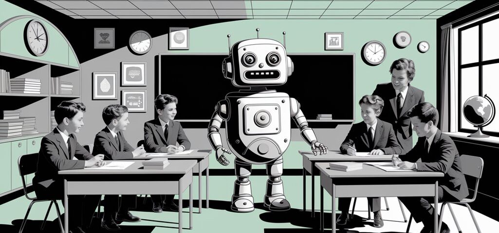 die Reaktion der Bildung auf KI