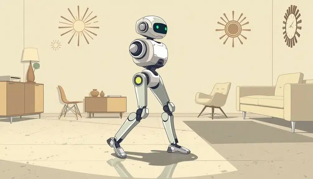 humanoider Roboter mit Mobilität