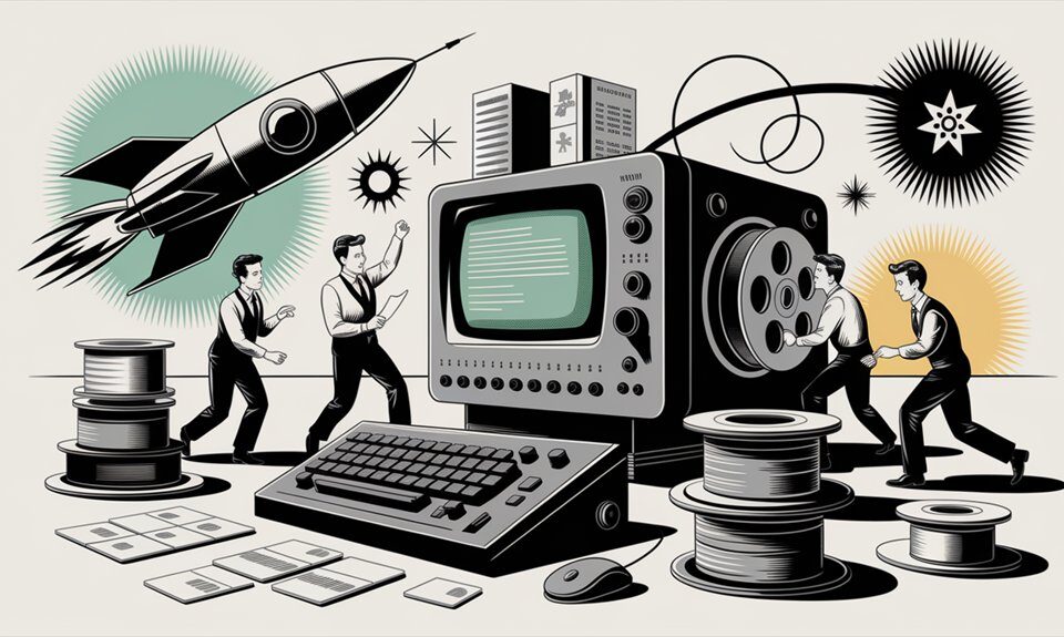 Papier und Lochkarten