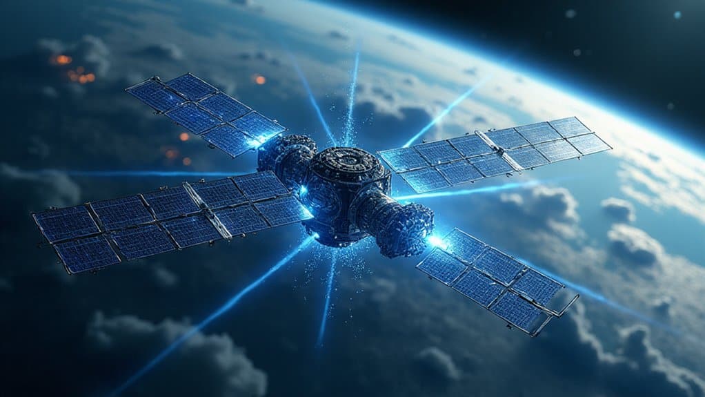 autonome Satellitentechnologie-Fortschritte
