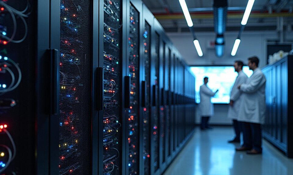 Großbritanniens leistungsstarker Supercomputer aktiviert