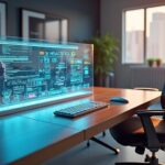 virtueller Computer für Unterstützung