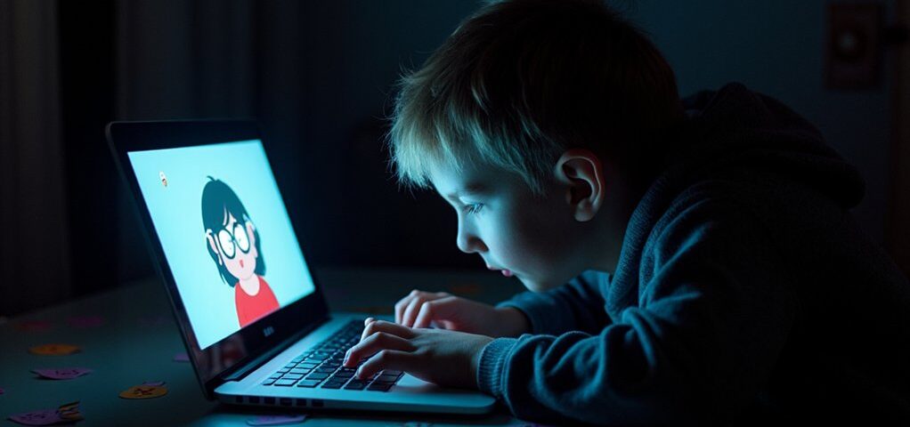 Flirten mit Kindern verboten