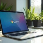 Gemini in Chrome gestartet