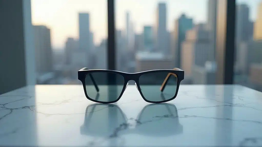 elegante funktionale smarte Brille