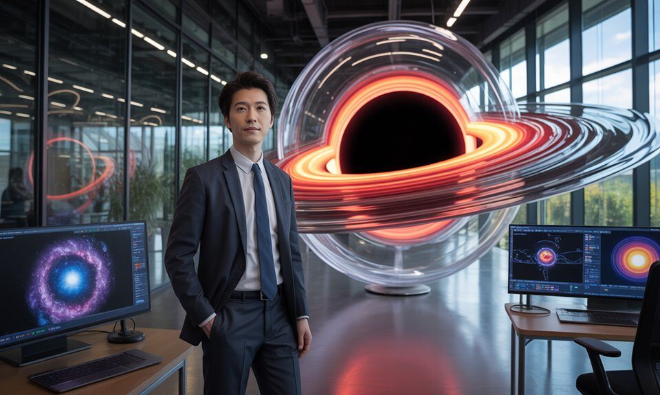 Schwarzloch-Physiker rekrutiert