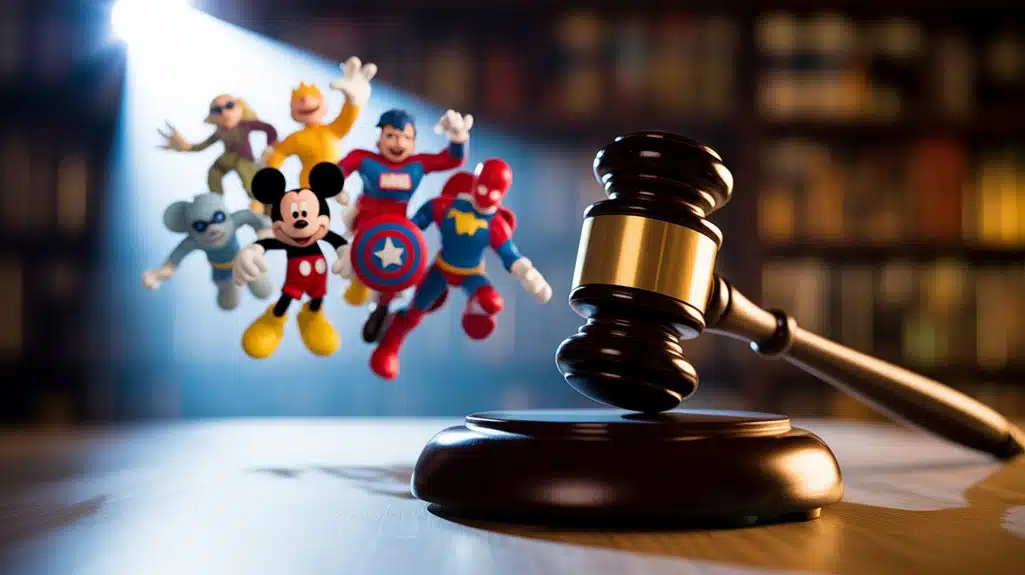 Disneys Urheberrechtsverletzungsbedenken