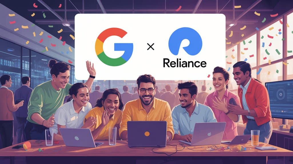 google reliance ki partnerschaft