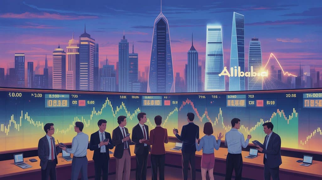 Anlegervertrauen in Alibaba