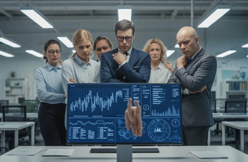 OpenAI Prompts für ChatGPT & AI-Generated Images 4 Britische Arbeitgeber erwarten dass KI Arbeitsplätze abbauen wird