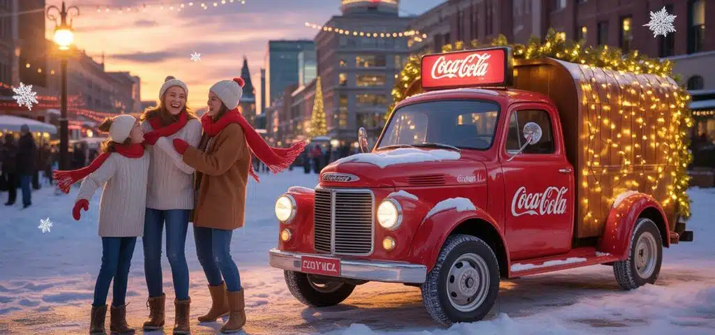 Coca Colas kosteneffektive Feiertagswerbung