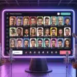 lizenzierter Promi-Stimmen-Marktplatz