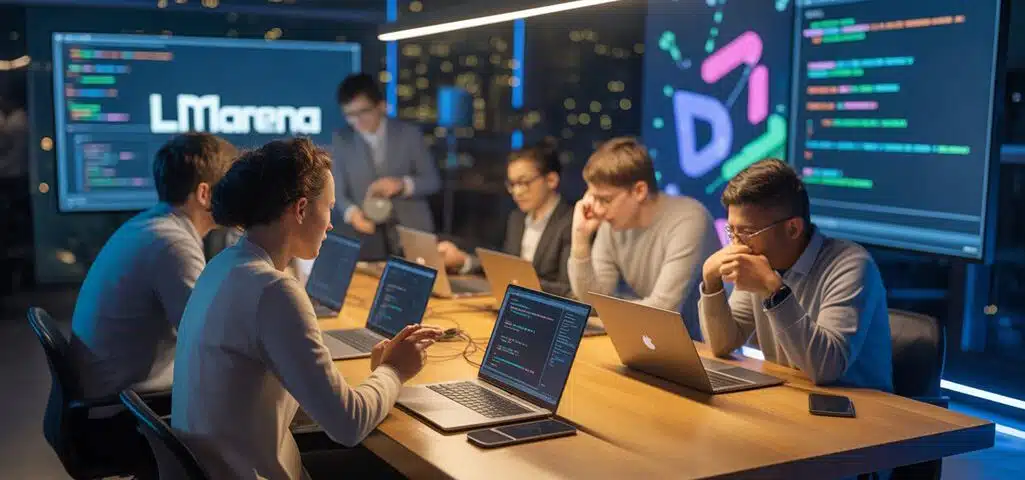 lmarena startet Code Arena