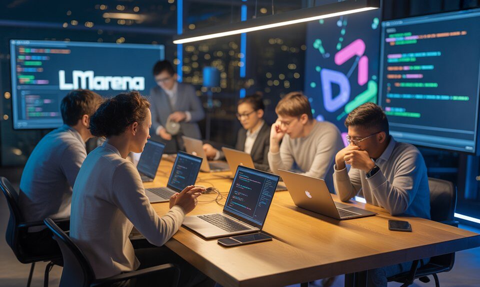 lmarena startet Code Arena