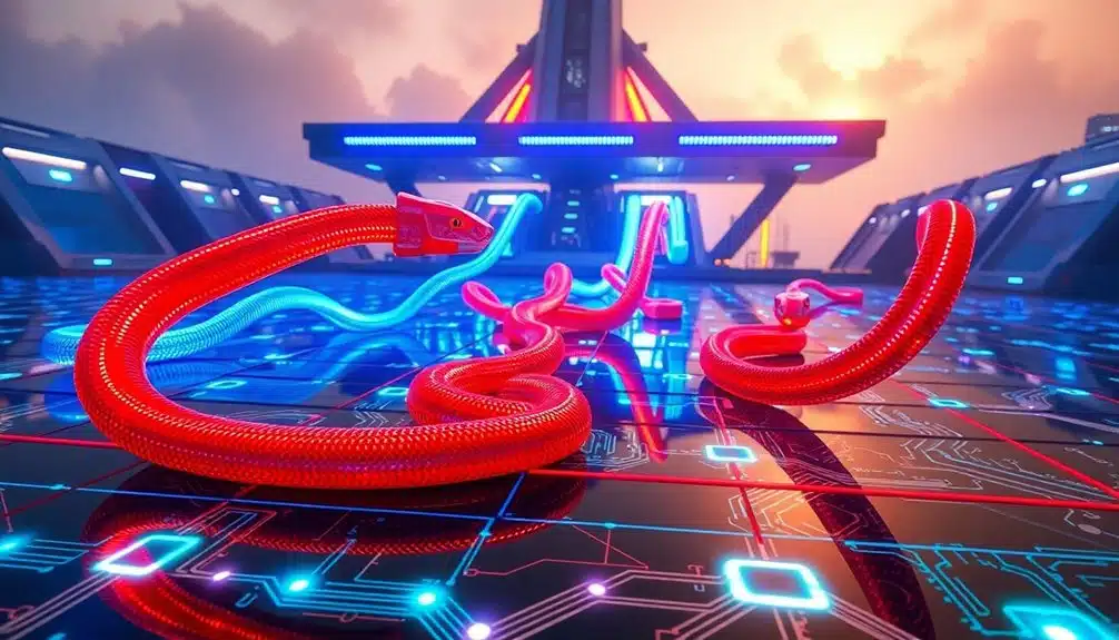 KI-Schlangen-Spiel-Mechaniken