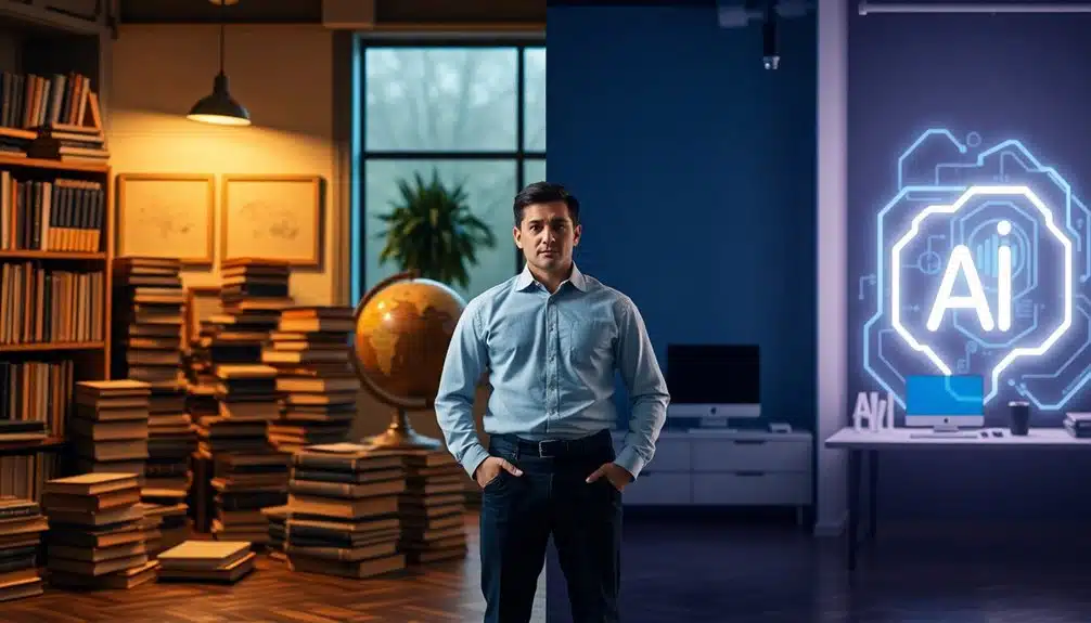 widersprüchliche Perspektiven auf KI