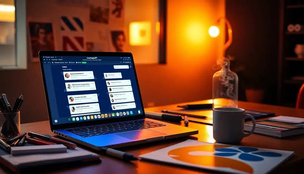 kreative Zusammenarbeit für Design