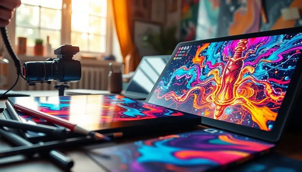 verbesserte visuelle Erstellungsfähigkeiten