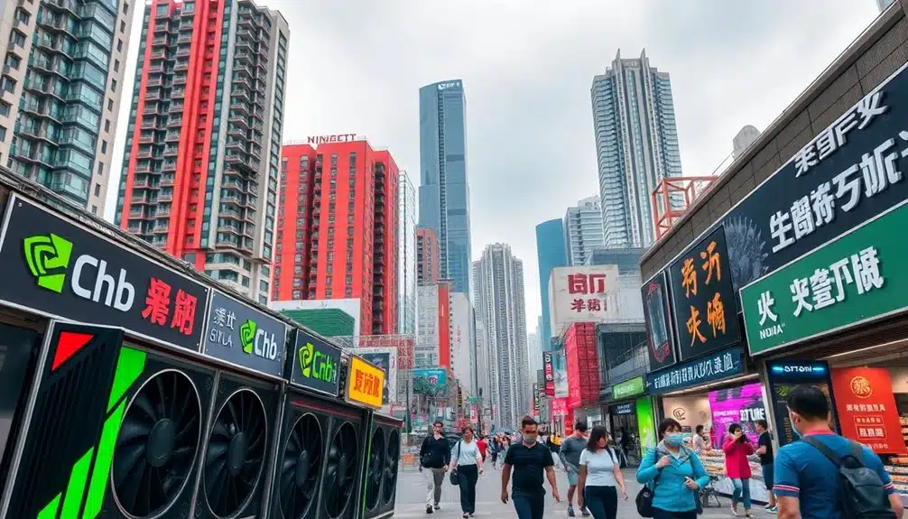 geopolitische Rivalität in der Technologie