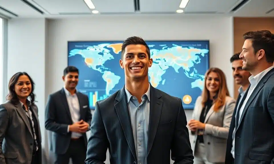 Perplexity arbeitet mit Ronaldo zusammen