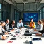 Führungsumstrukturierung für Innovation