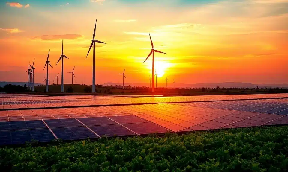 Anstieg der Aktien erneuerbarer Energien