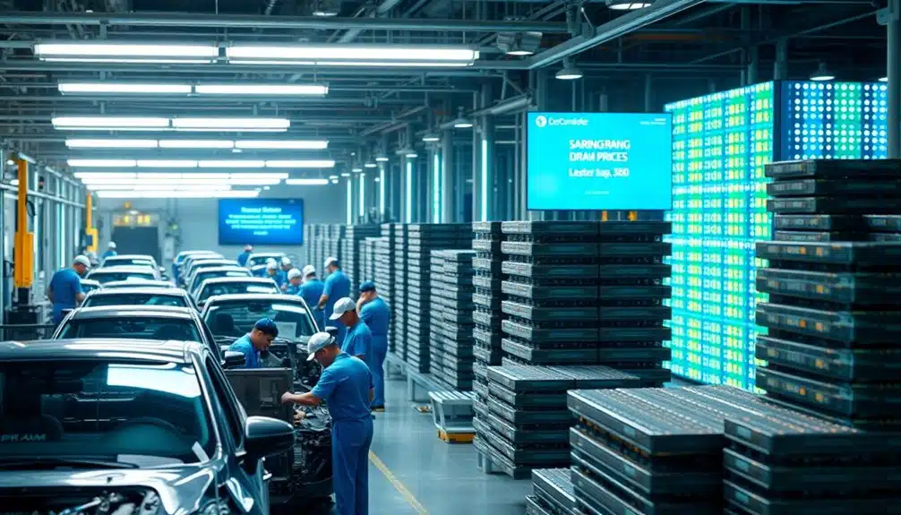 Tech-Giganten horten Speicherchips