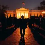 Weißes Haus Desinformationsdebatte